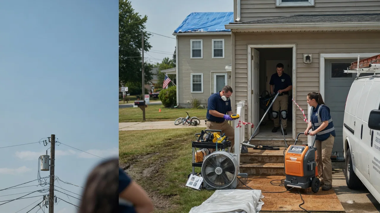 Water Damage Repair in New Carlisle, OH near me